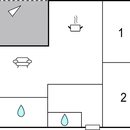 Appartement In With Kitchen Zadar